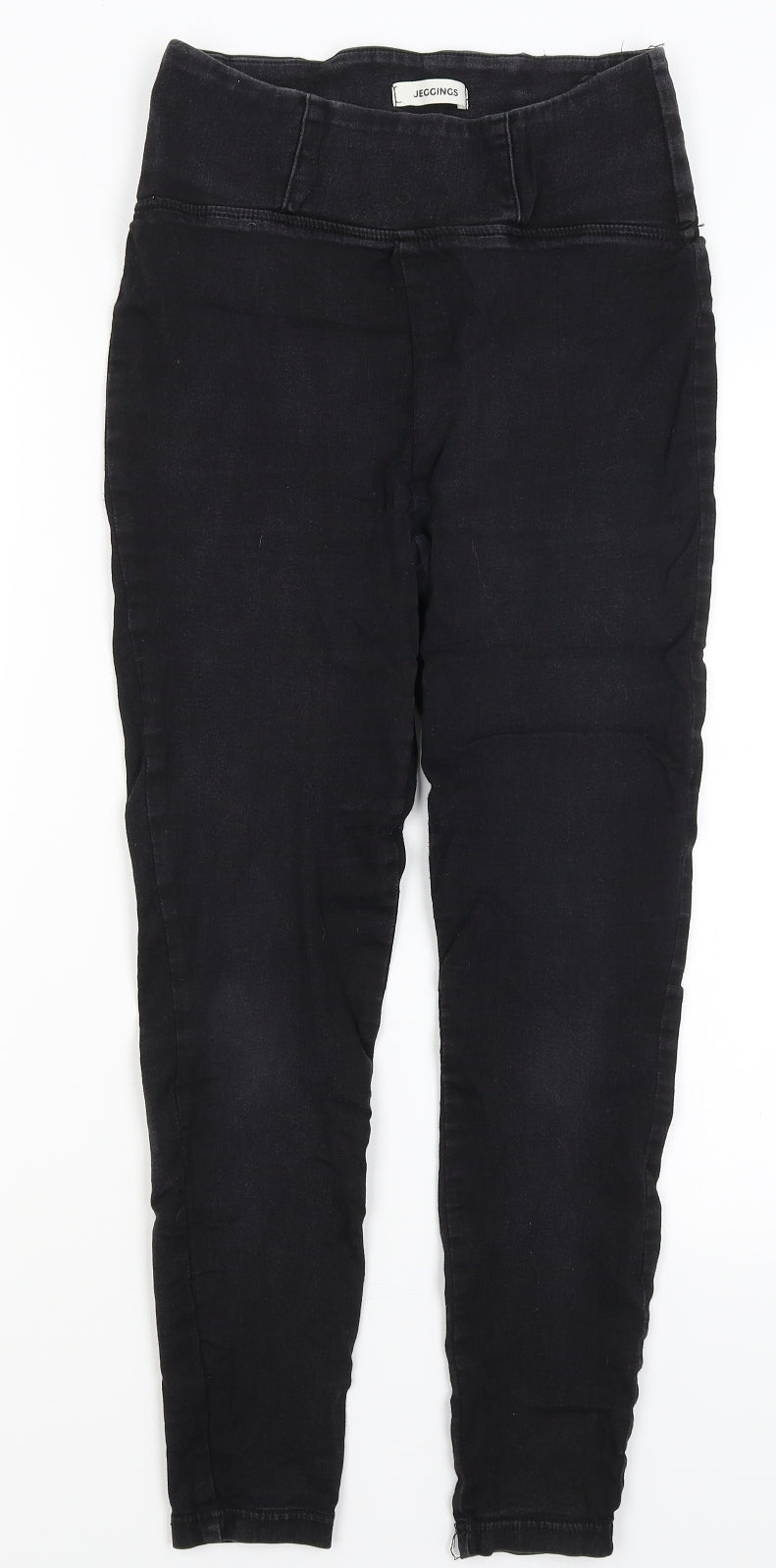 M&S Womens Black   Jegging Jeans Size 14 L25 in
