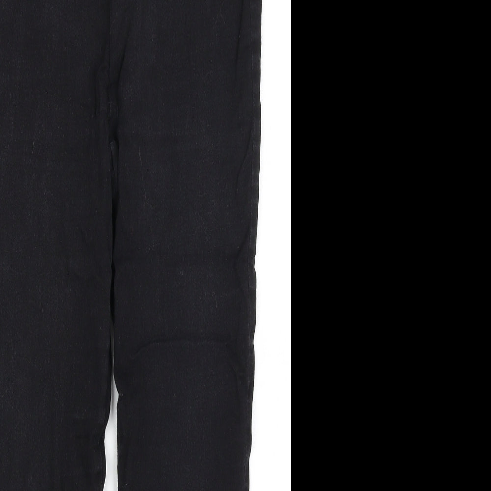 M&S Womens Black   Jegging Jeans Size 14 L25 in