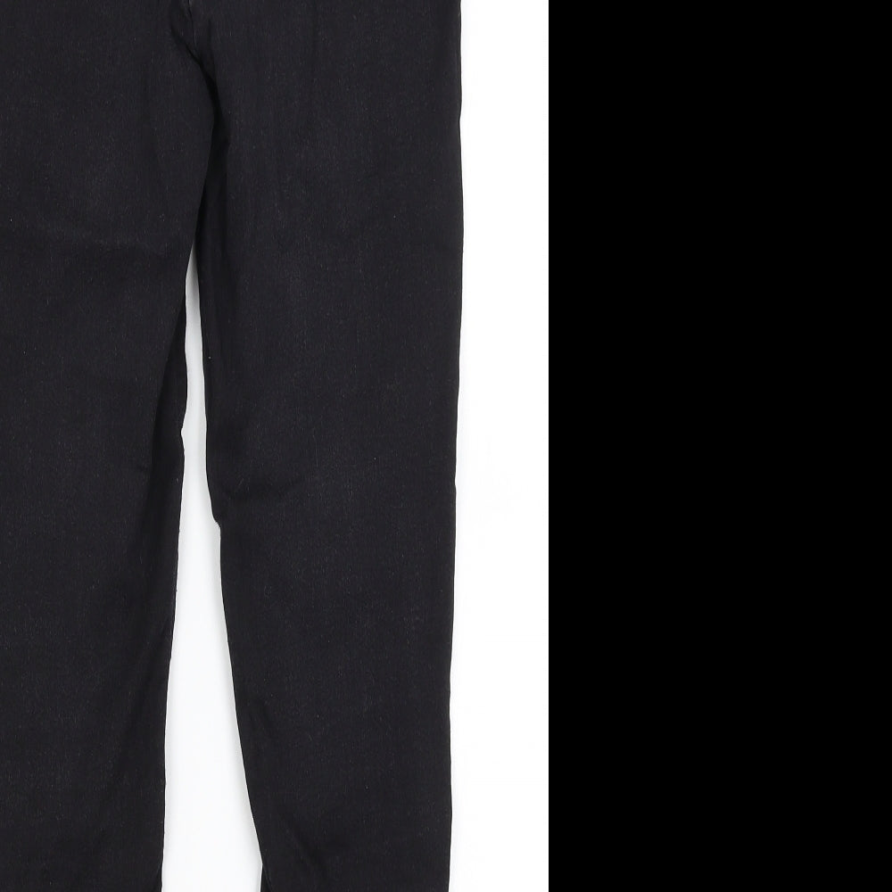 M&S Womens Black   Jegging Jeans Size 14 L25 in
