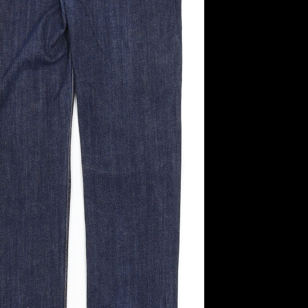 HUGO BOSS Mens Blue   Straight Jeans Size 34 in L28 in