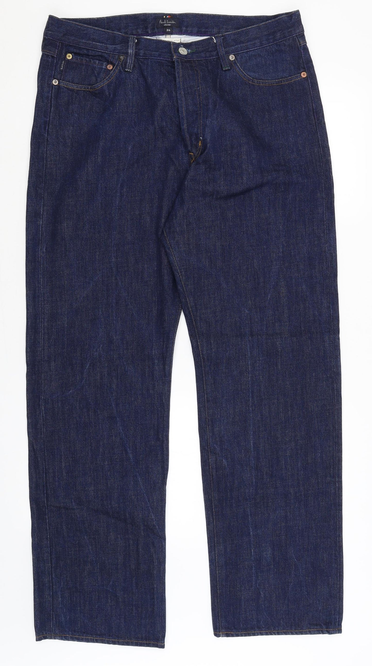 Paul Smith Mens Blue   Straight Jeans Size 36 in L31 in