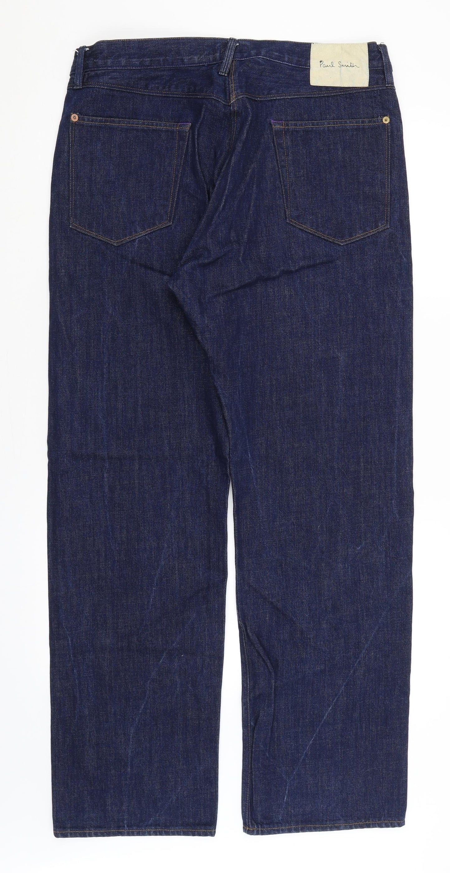 Paul Smith Mens Blue   Straight Jeans Size 36 in L31 in