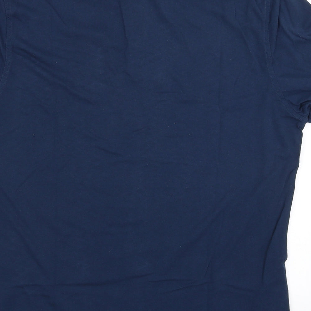 Penguin Mens Blue    T-Shirt Size L