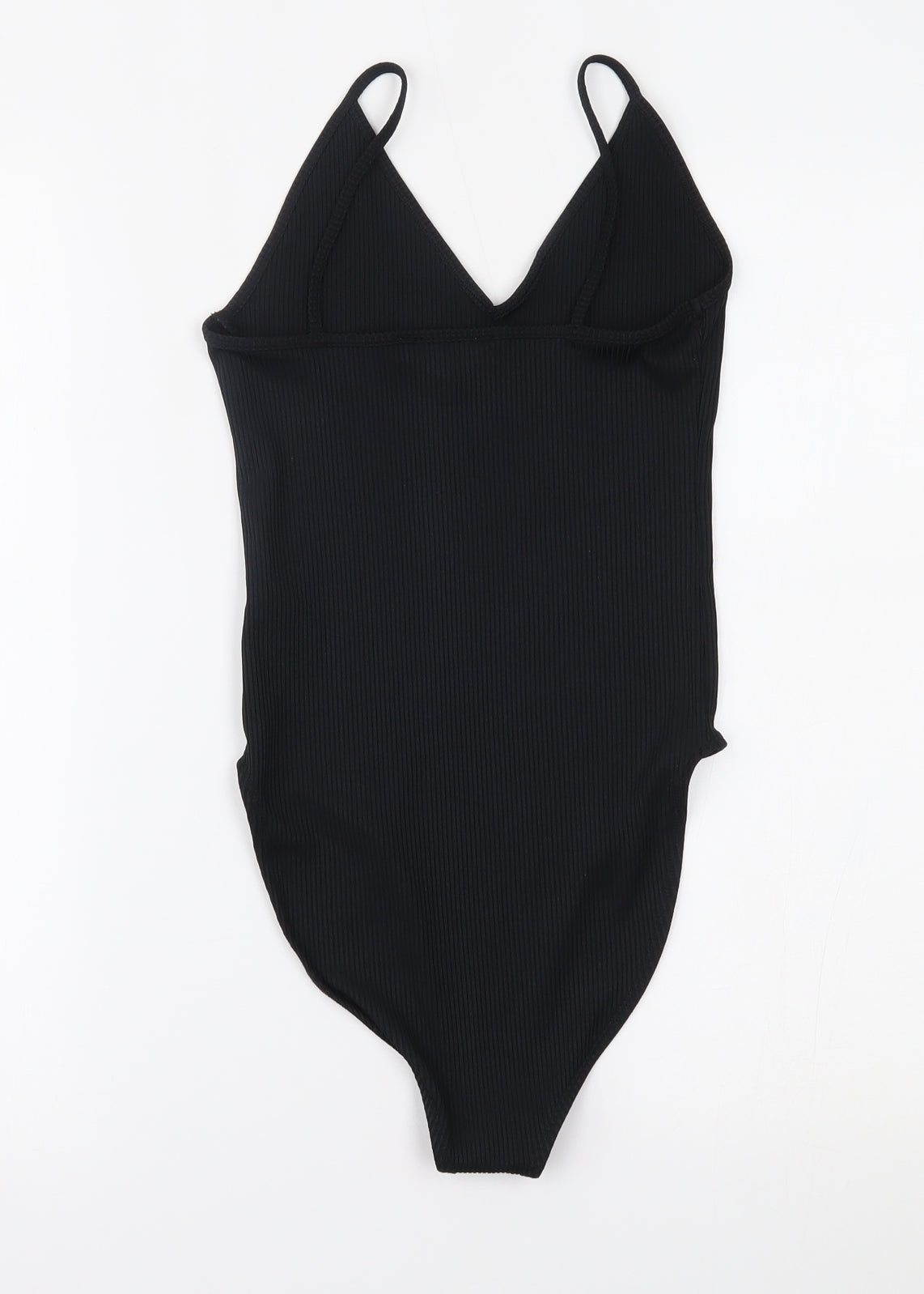 Miss Selfridge Womens Black   Bodysuit One-Piece Size 12