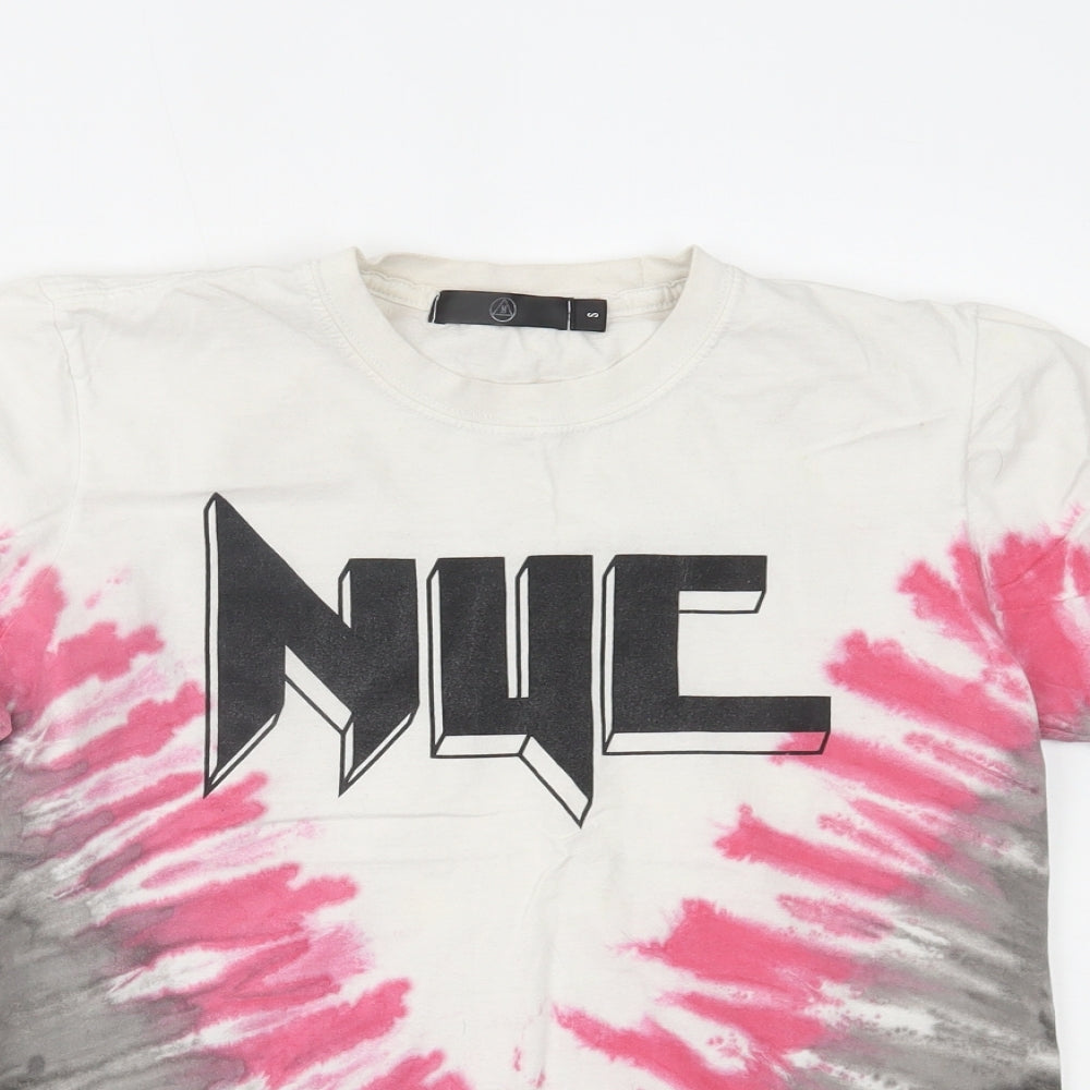 Missguided Womens Multicoloured   Basic T-Shirt Size S