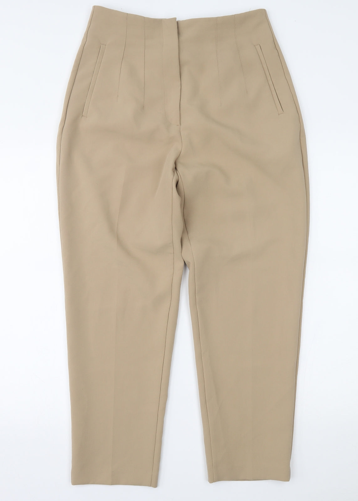 Zara Womens Beige   Trousers  Size L L27 in