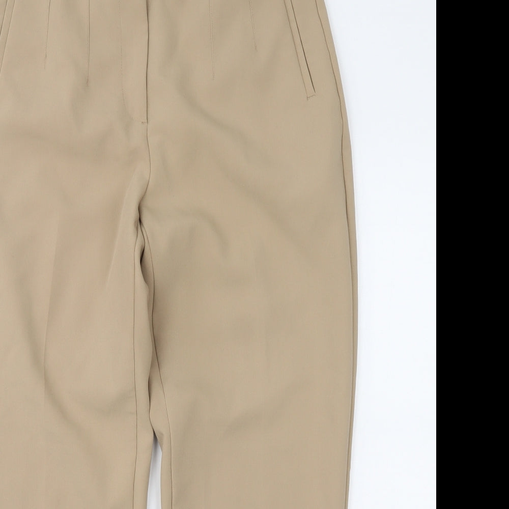 Zara Womens Beige   Trousers  Size L L27 in