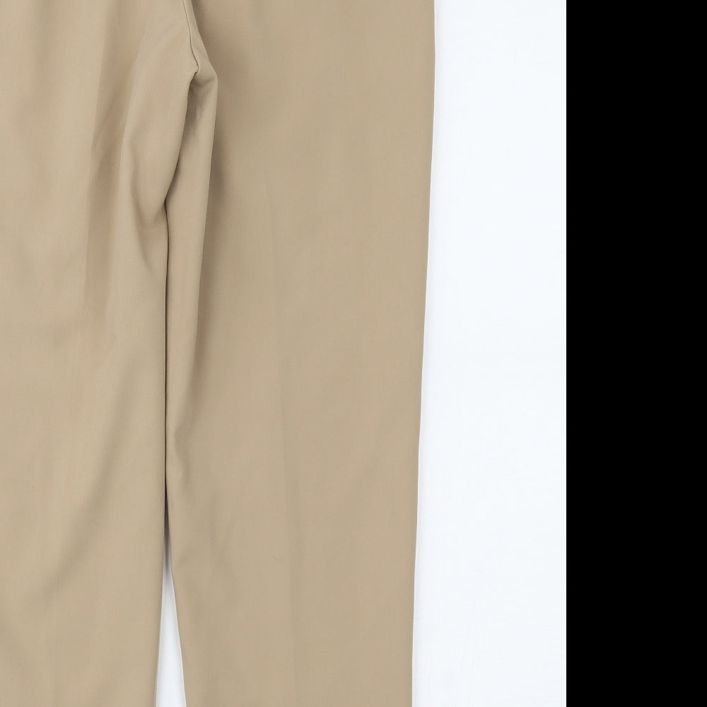 Zara Womens Beige   Trousers  Size L L27 in