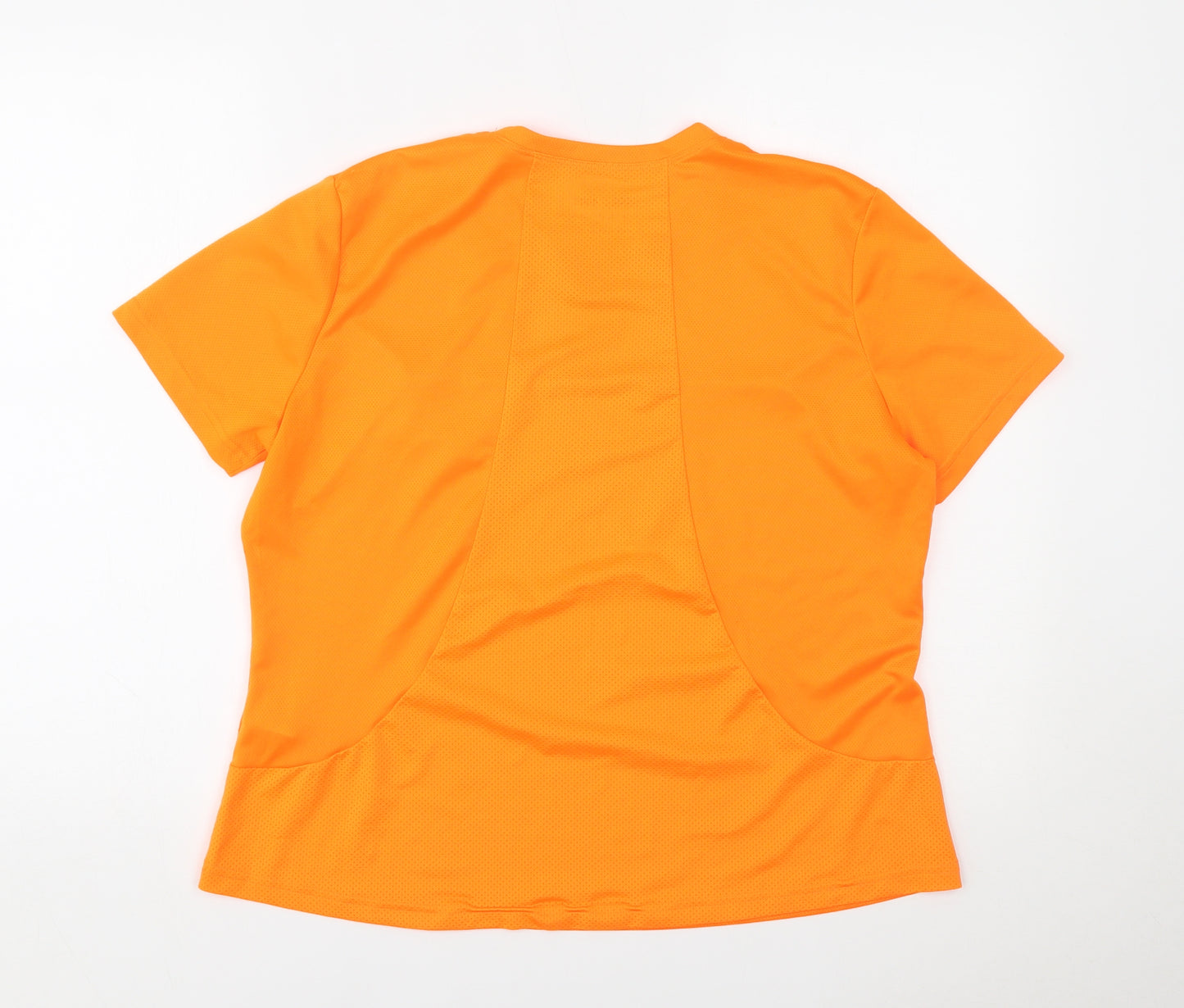 ASOS Womens Orange   Basic T-Shirt Size 14