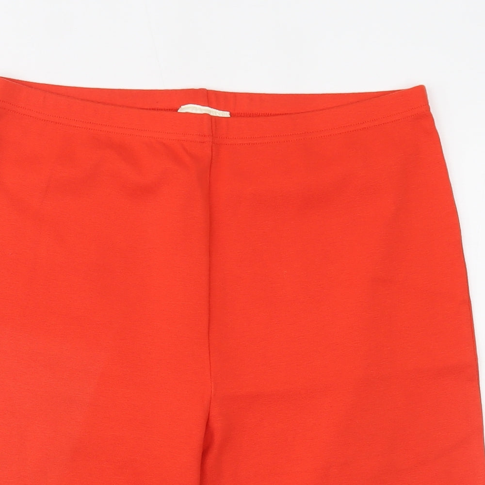 essence Womens Orange   Sweat Shorts Size 22