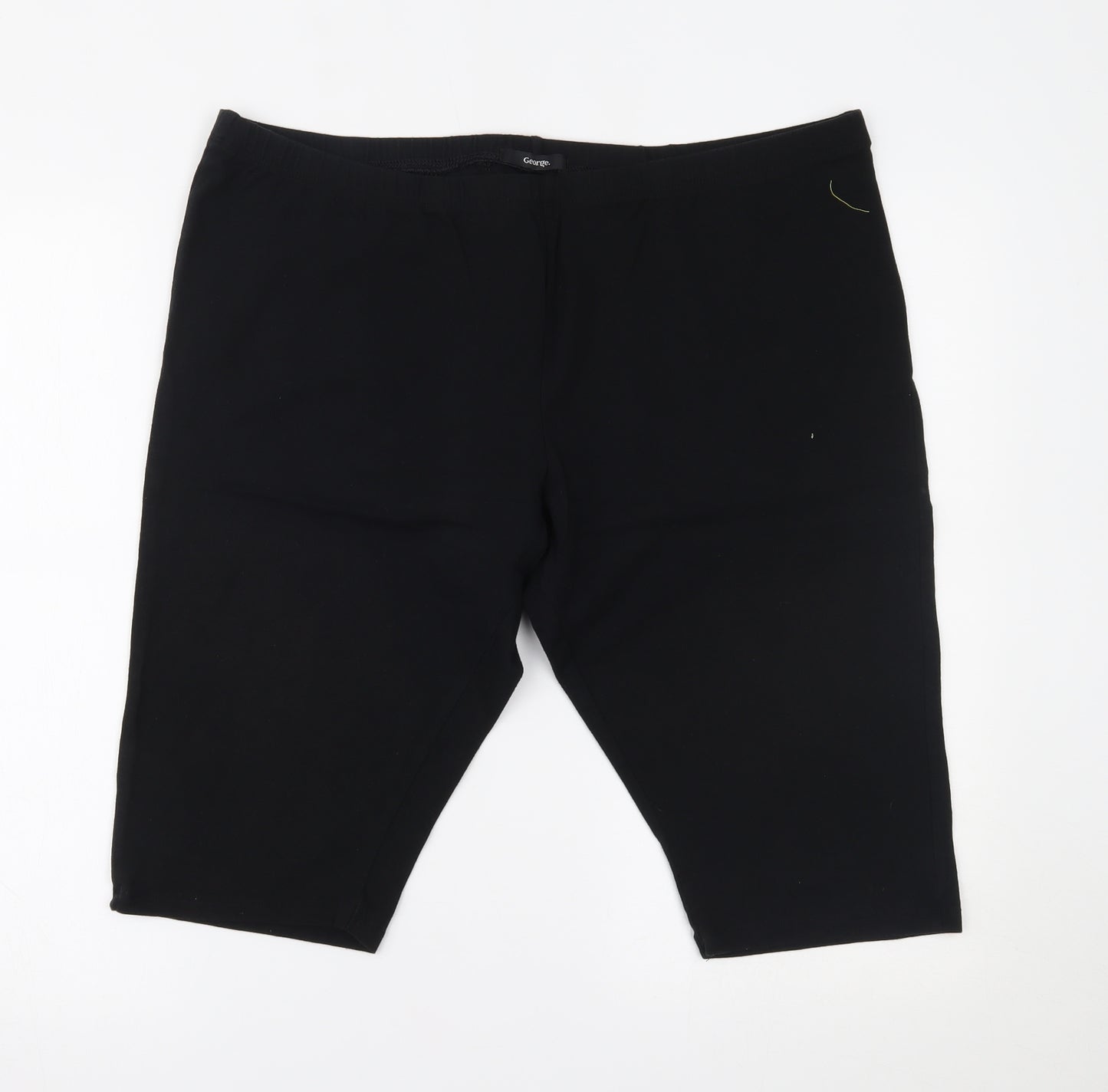 George Womens Black   Sweat Shorts Size 24