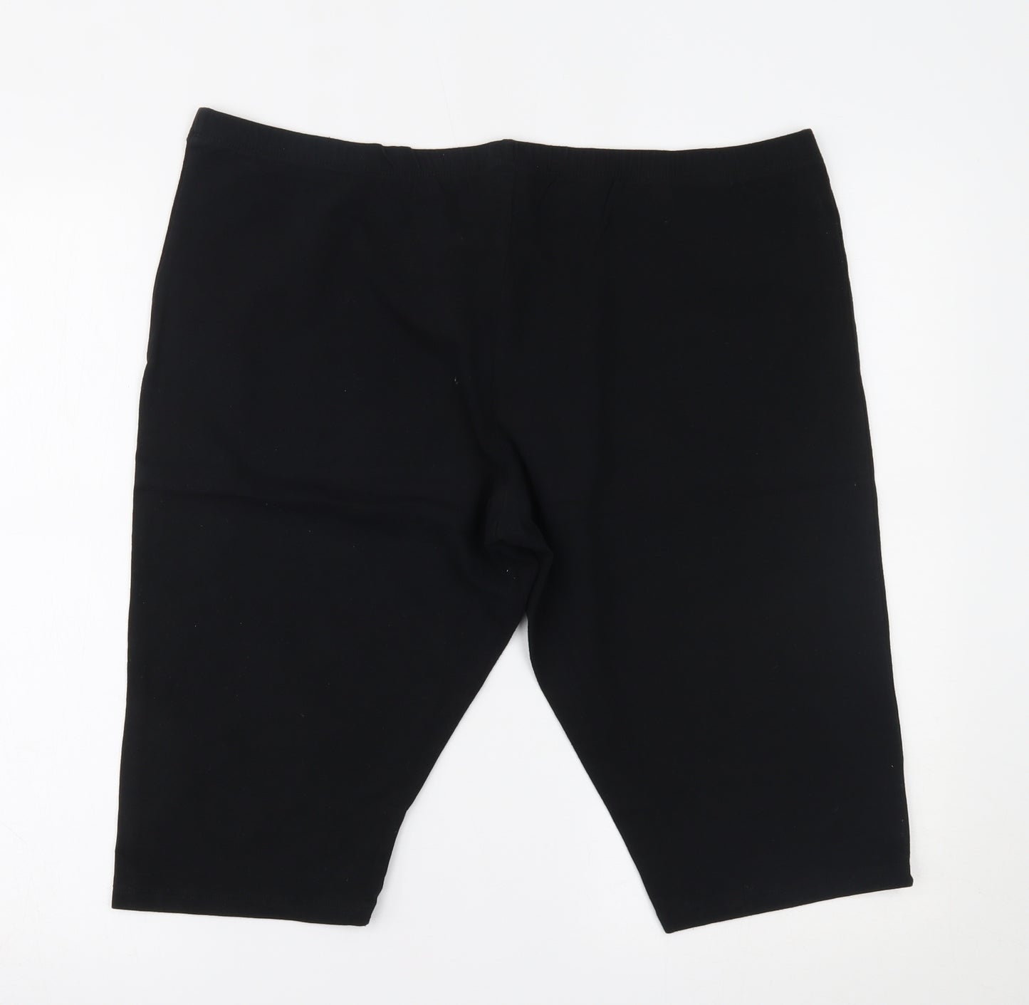 George Womens Black   Sweat Shorts Size 24