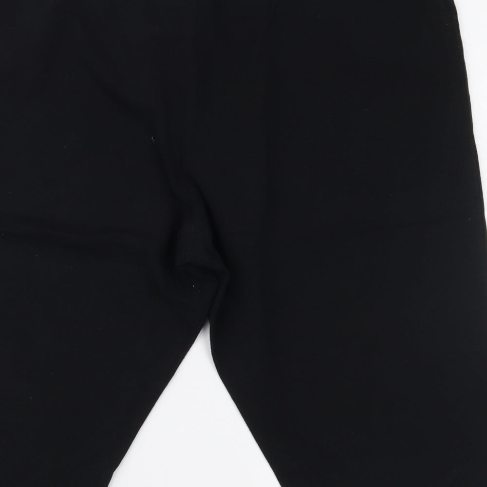 George Womens Black   Sweat Shorts Size 24
