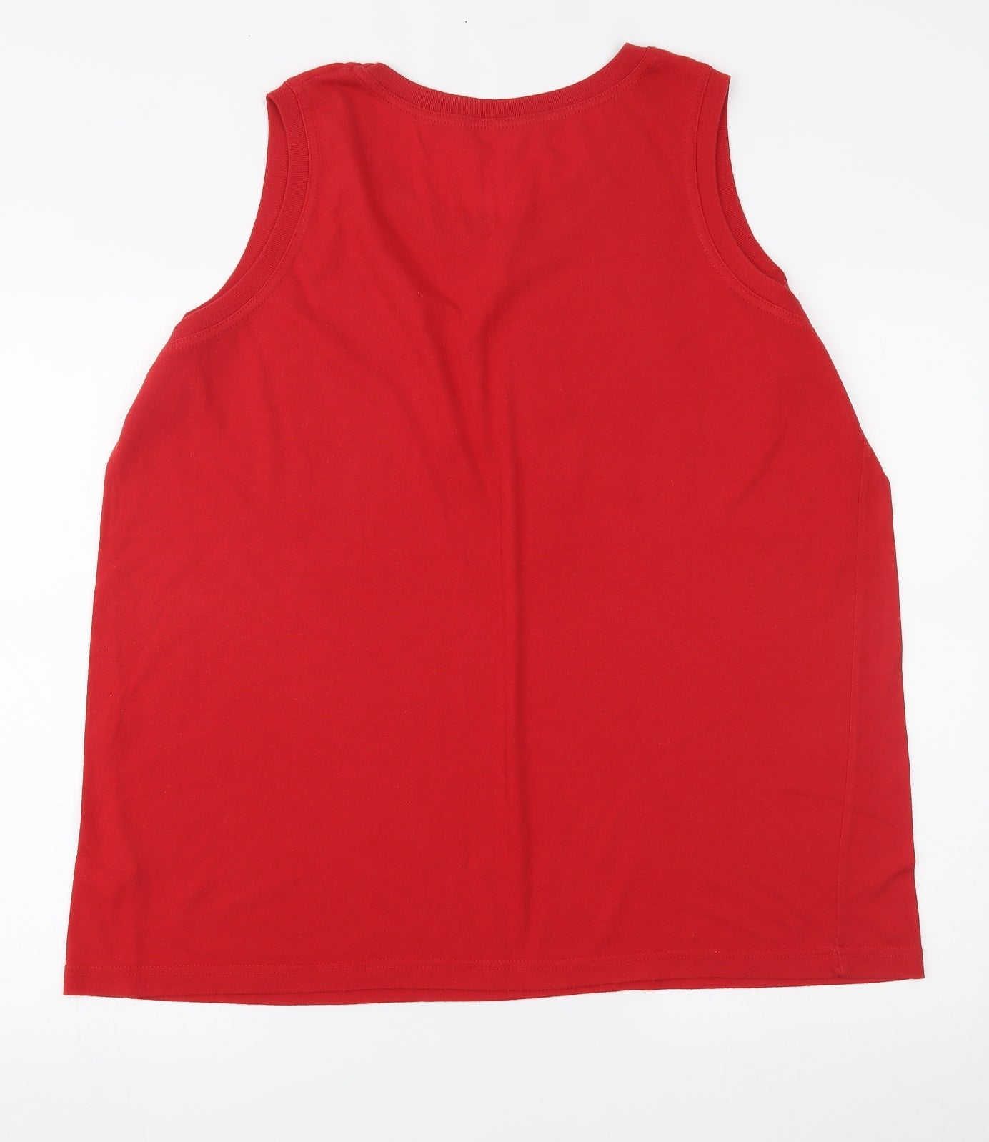 Preworn Womens Red   Basic Tank Size 24