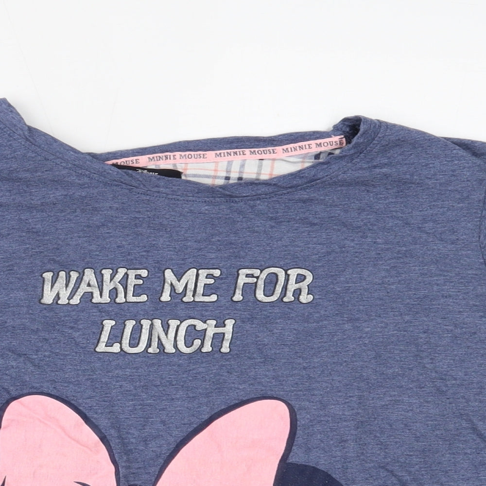 Primark Womens Blue   Top Pyjama Top Size XL  - minnie mouse