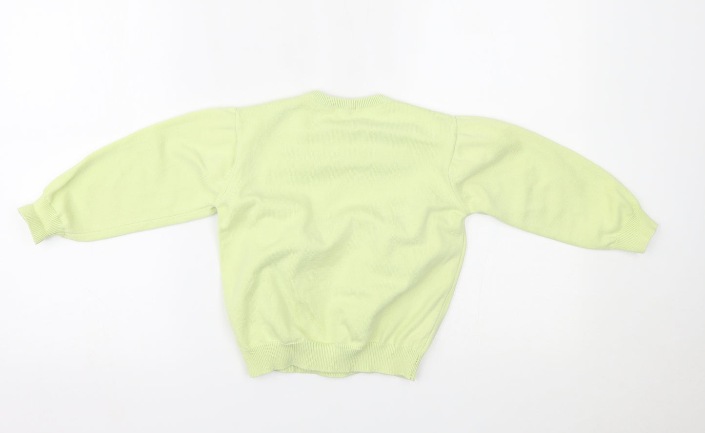 foque Boys Green   Pullover Jumper Size 7 Years