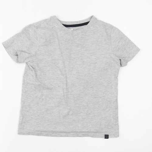 Very Boys Grey   Basic T-Shirt Size 7 Years