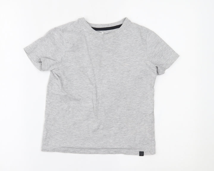 Very Boys Grey   Basic T-Shirt Size 7 Years