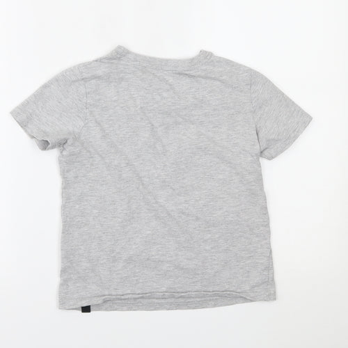 Very Boys Grey   Basic T-Shirt Size 7 Years