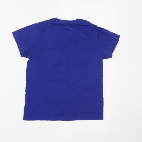 Primark Boys Blue   Basic T-Shirt Size 6-7 Years