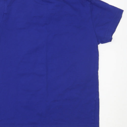 Primark Boys Blue   Basic T-Shirt Size 6-7 Years