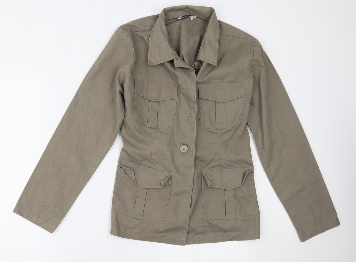 Bonmarché Womens Beige   Jacket Blazer Size 12