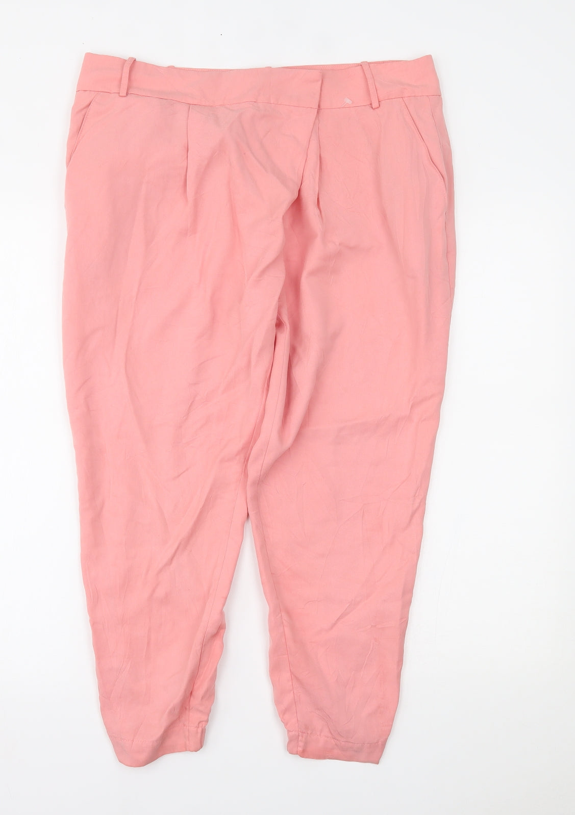 Zara Womens Pink   Trousers  Size L L21 in