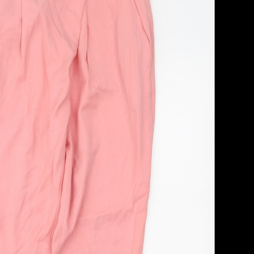 Zara Womens Pink   Trousers  Size L L21 in