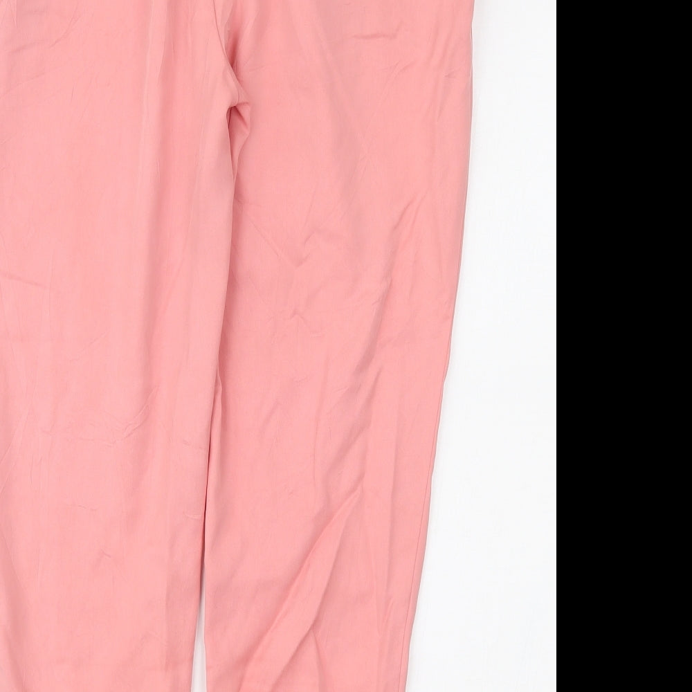 Zara Womens Pink   Trousers  Size L L21 in