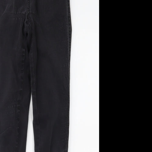 Very Womens Black  Denim Skinny Jeans Size 8 L27 in