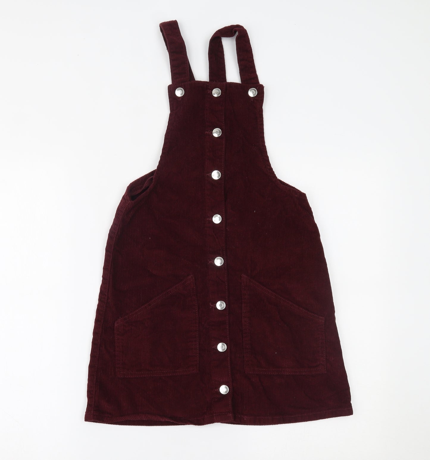 Miss evie Girls Red   Pinafore/Dungaree Dress  Size 11-12 Years
