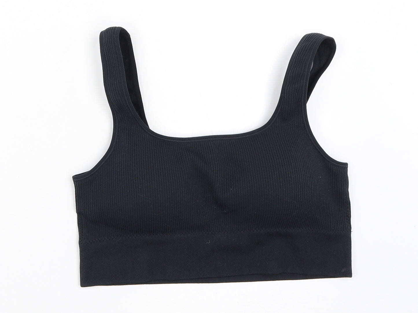 George Womens Black   Cropped Tank Size XL  - sports bra