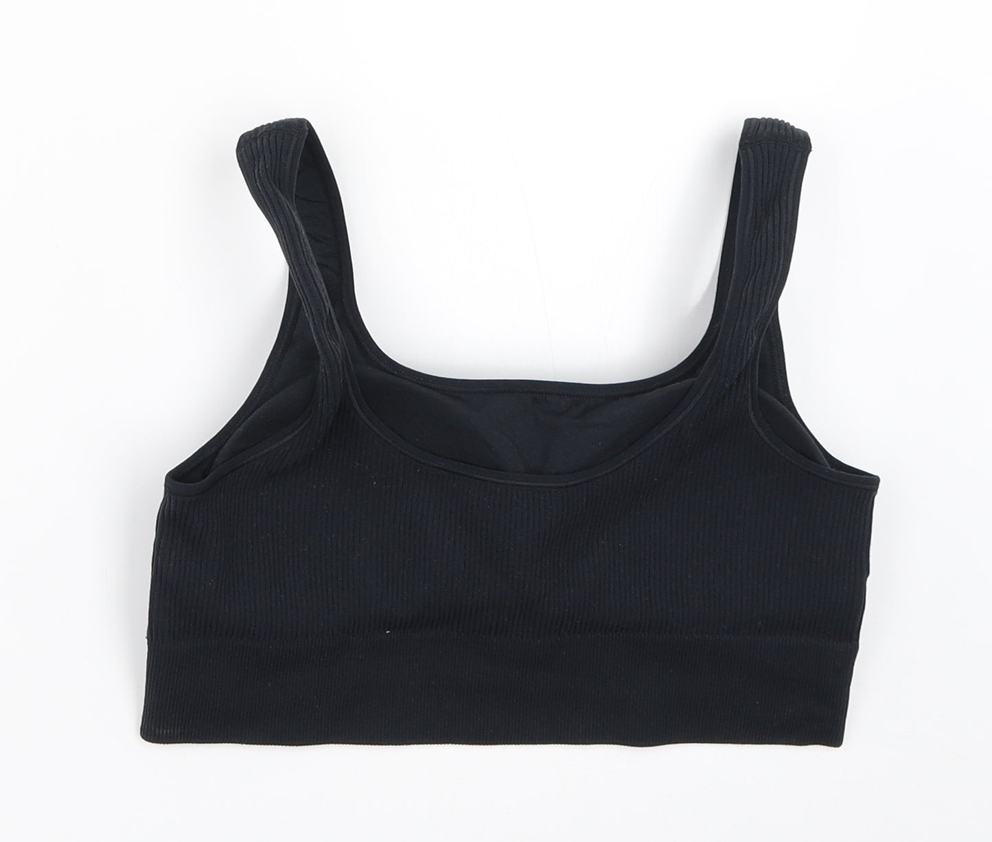 George Womens Black   Cropped Tank Size XL  - sports bra
