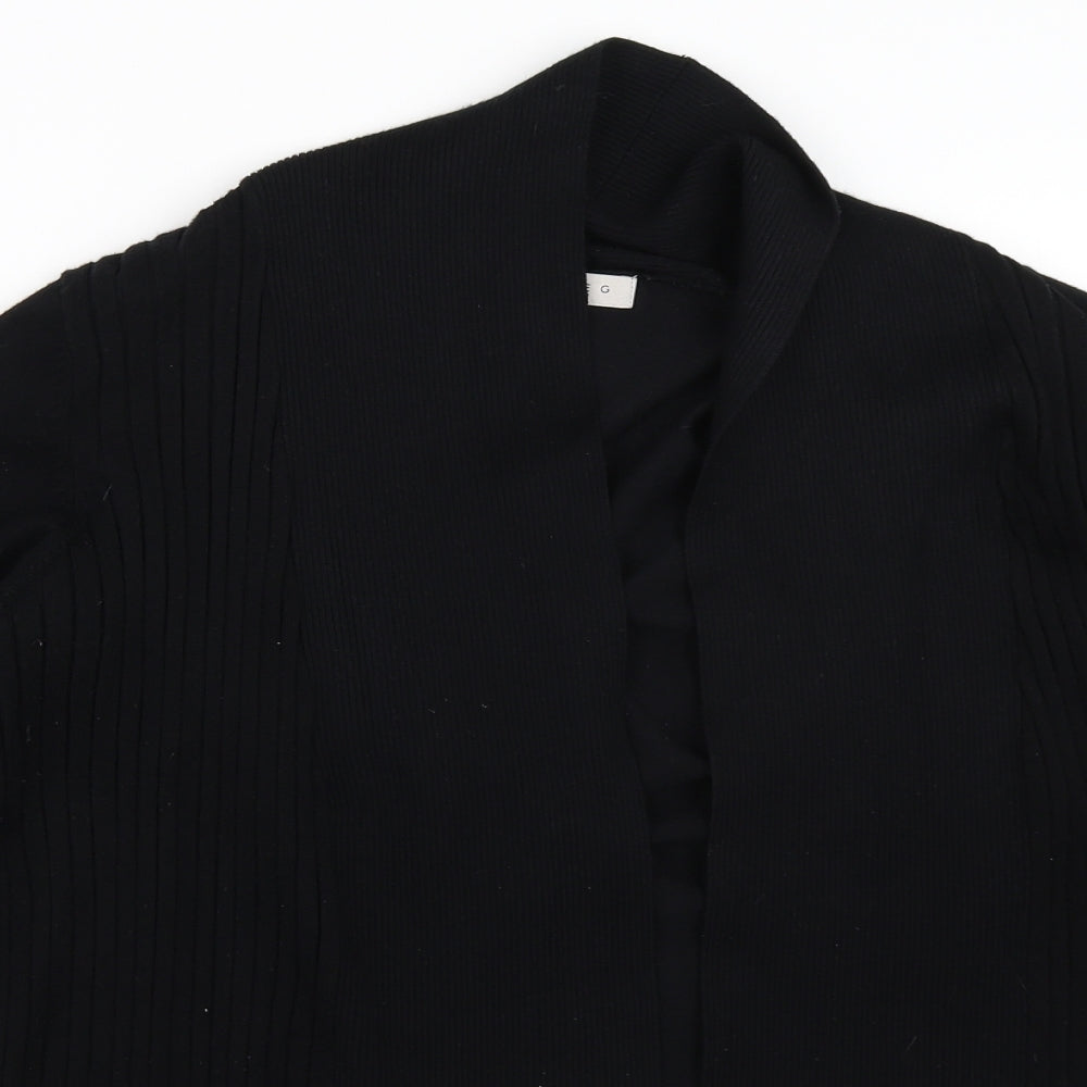 Nutmeg Womens Black   Cardigan Jumper Size 16