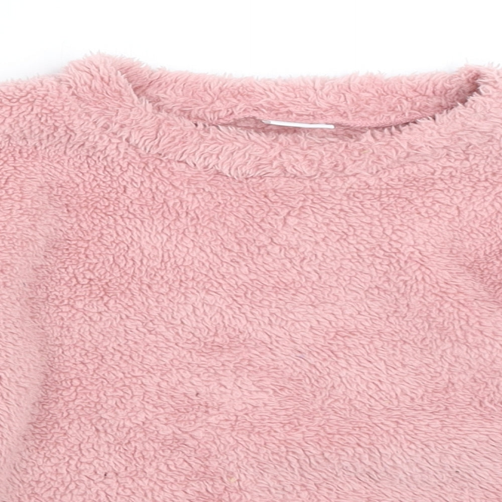 PatPat Girls Pink   Pullover Jumper Size 5-6 Years