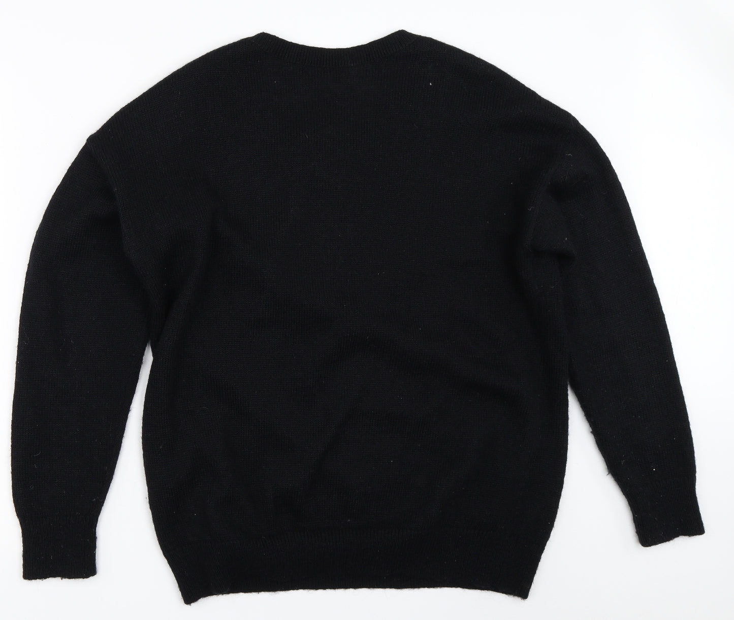 Reiss Womens Black   Pullover Jumper Size L