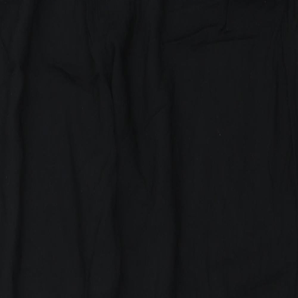 H&M Womens Black   Jogger Trousers Size 12 L25.5 in