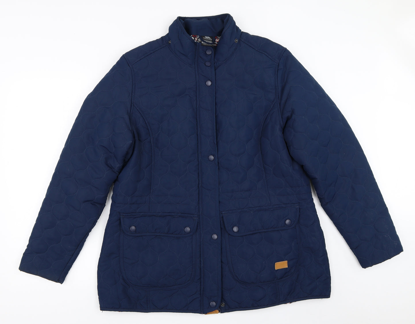 Trespass Womens Blue   Quilted Coat Size 18