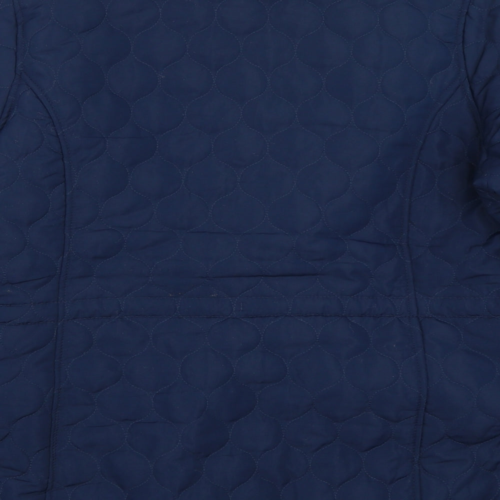 Trespass Womens Blue   Quilted Coat Size 18