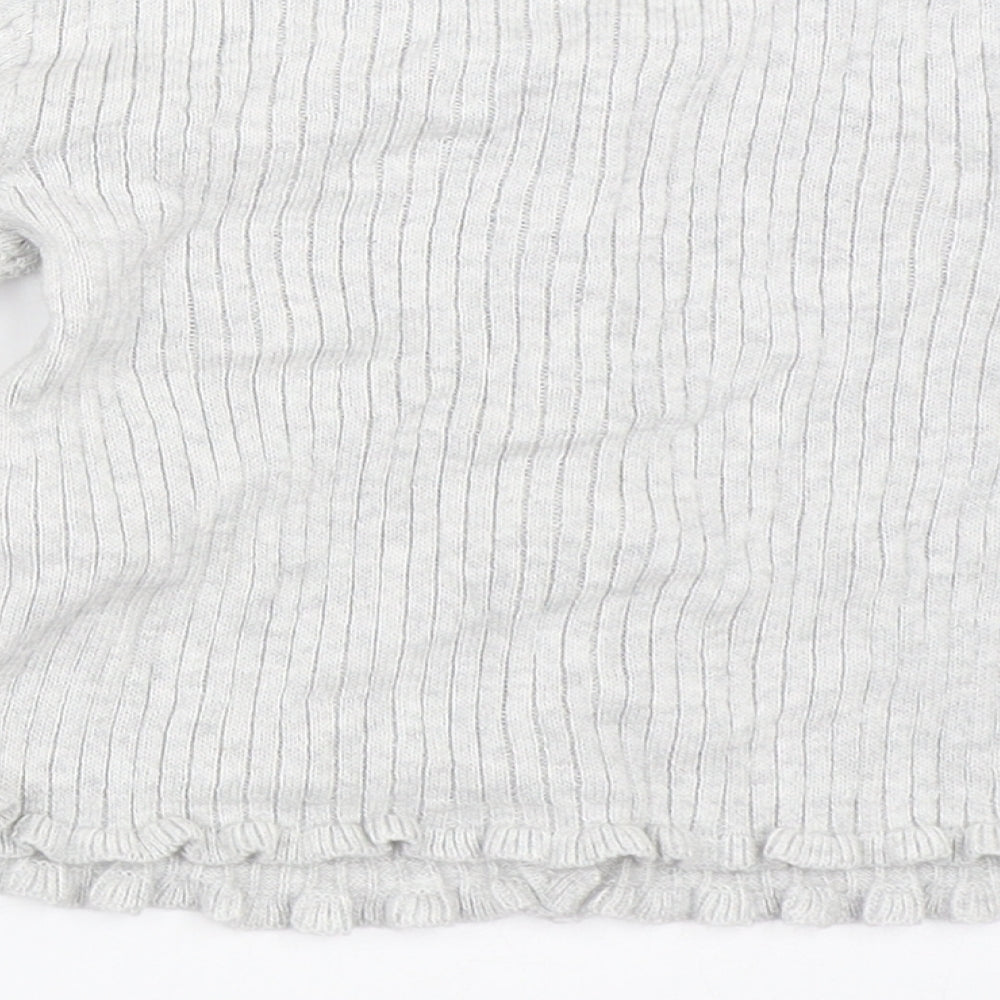 George Girls Grey   Cardigan Jumper Size 6-7 Years