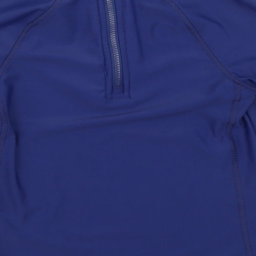 George Boys Blue   Basic T-Shirt Size 4-5 Years  - swim top