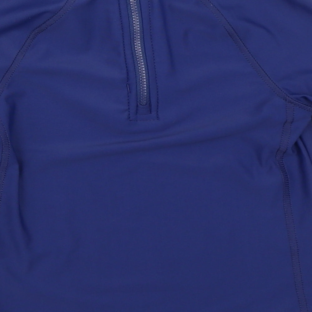 George Boys Blue   Basic T-Shirt Size 4-5 Years  - swim top