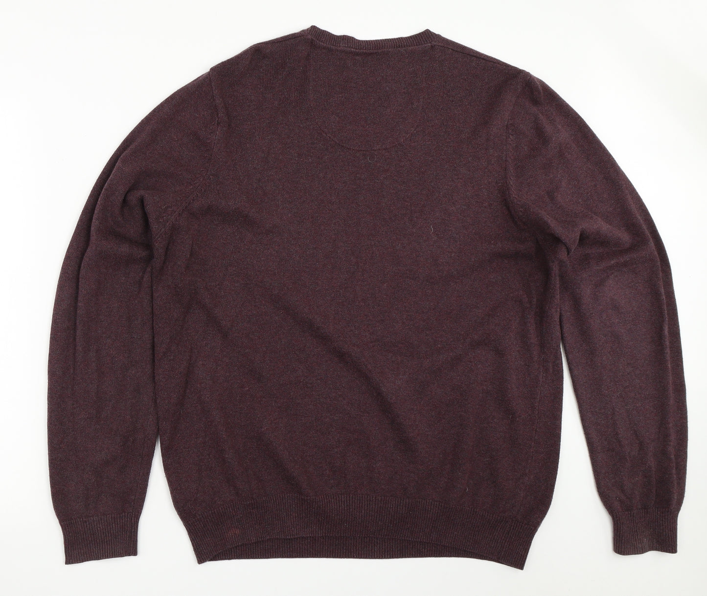 Marks and Spencer Mens Purple   Pullover Jumper Size L