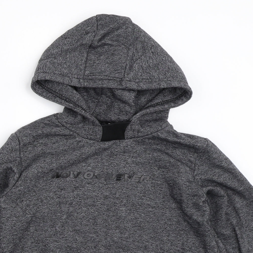 Pep&Co Boys Grey   Pullover Hoodie Size 7-8 Years