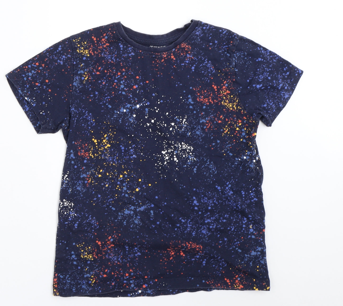 Primark Boys Blue   Basic T-Shirt Size 8-9 Years