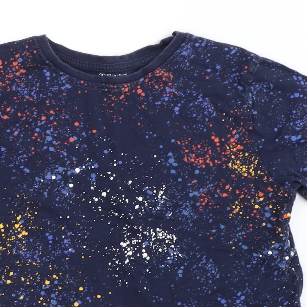 Primark Boys Blue   Basic T-Shirt Size 8-9 Years