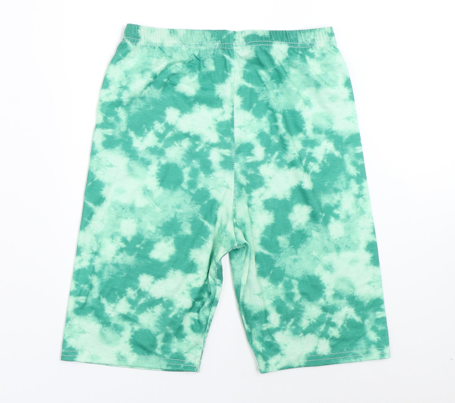 PRETTYLITTLETHING Womens Green   Compression Shorts Size 12 - Cycle shorts