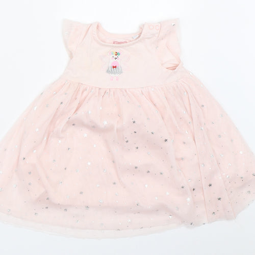 Blue Zoo Girls Pink   Fit & Flare  Size 3-6 Months
