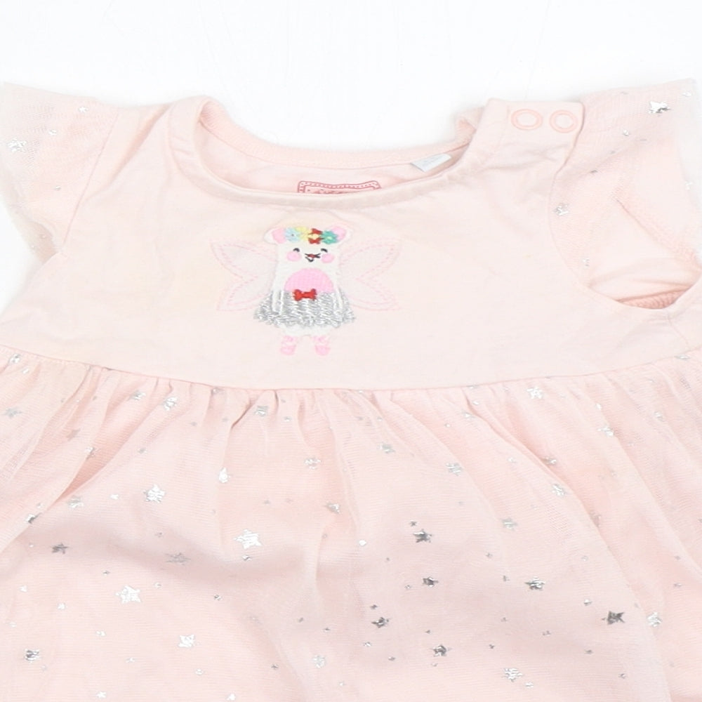 Blue Zoo Girls Pink   Fit & Flare  Size 3-6 Months
