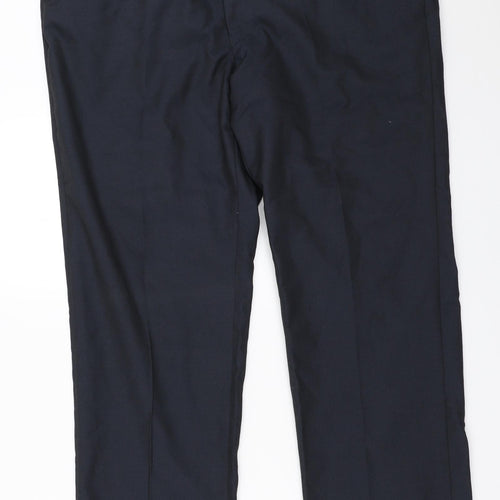 Matalan Mens Blue   Trousers  Size 38 in L29 in
